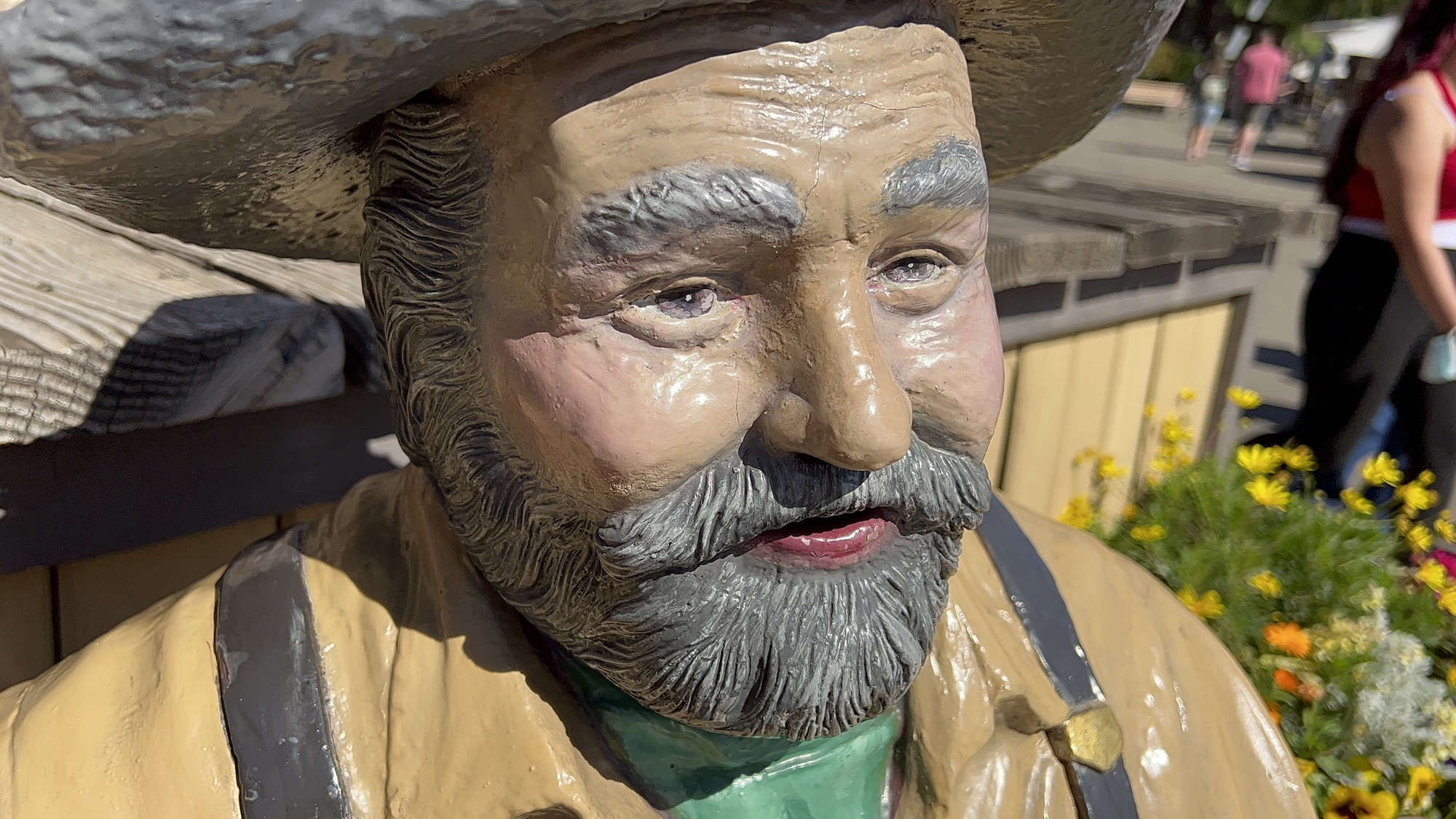 Bench Sculpture Prospector