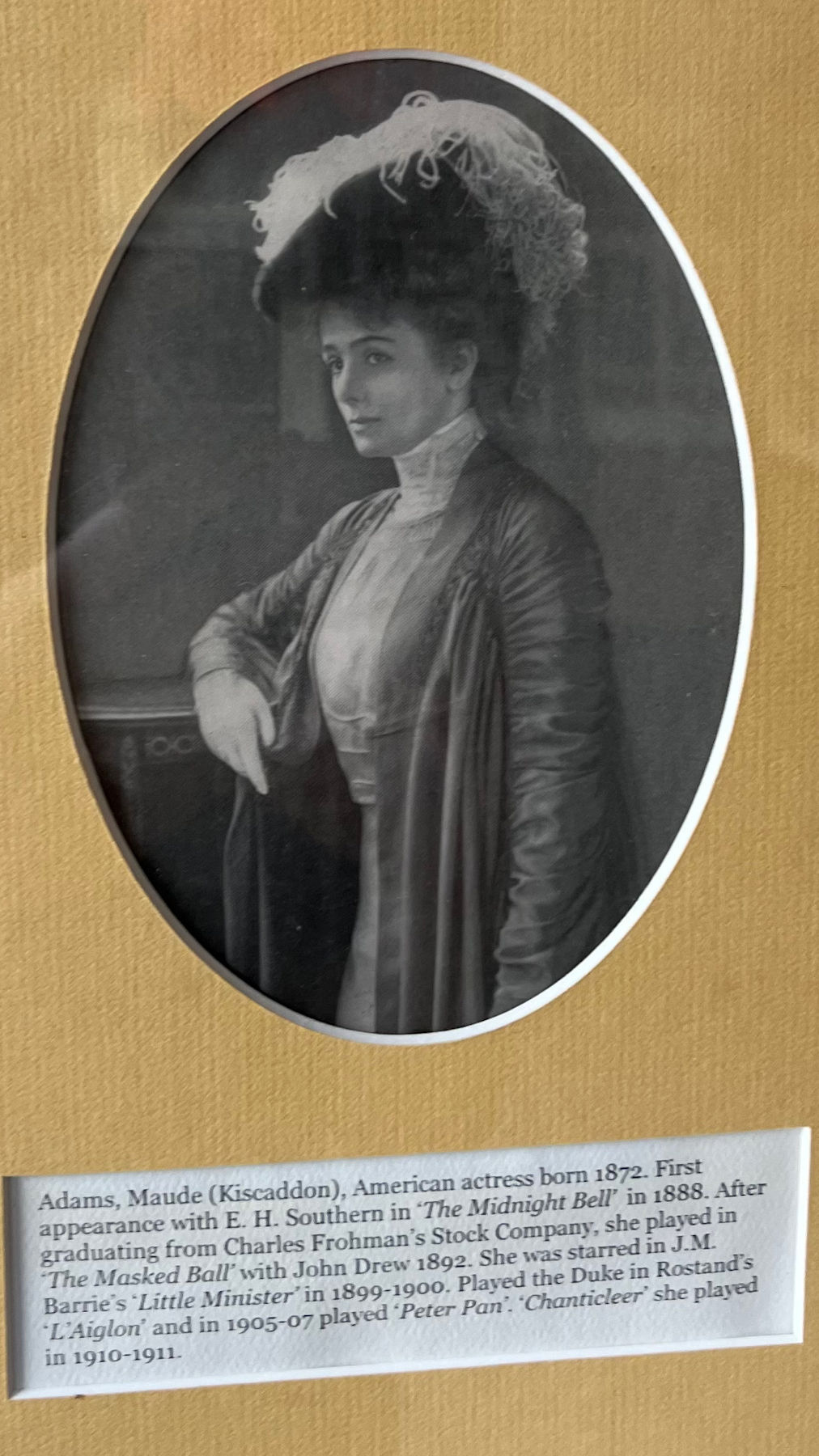Maude Adams Bird Cage Theater Maude Adams