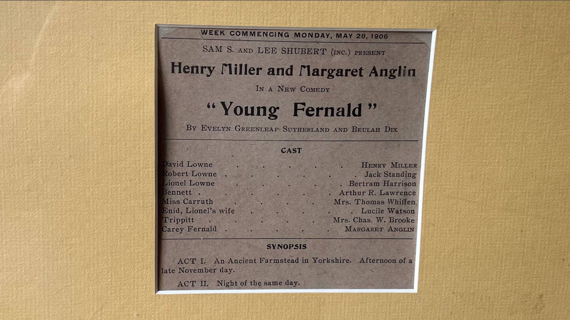 Young Fernald Bird Cage Theater Young Fernald