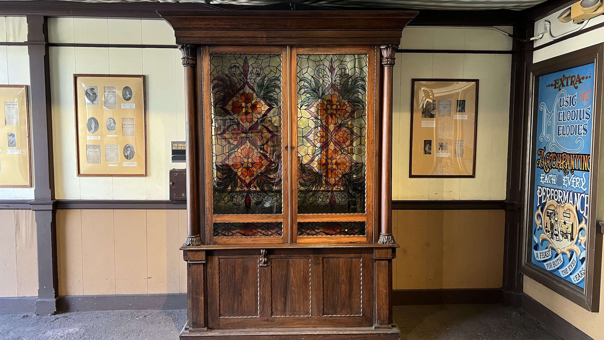 Bird Cage Theatre Cabinet