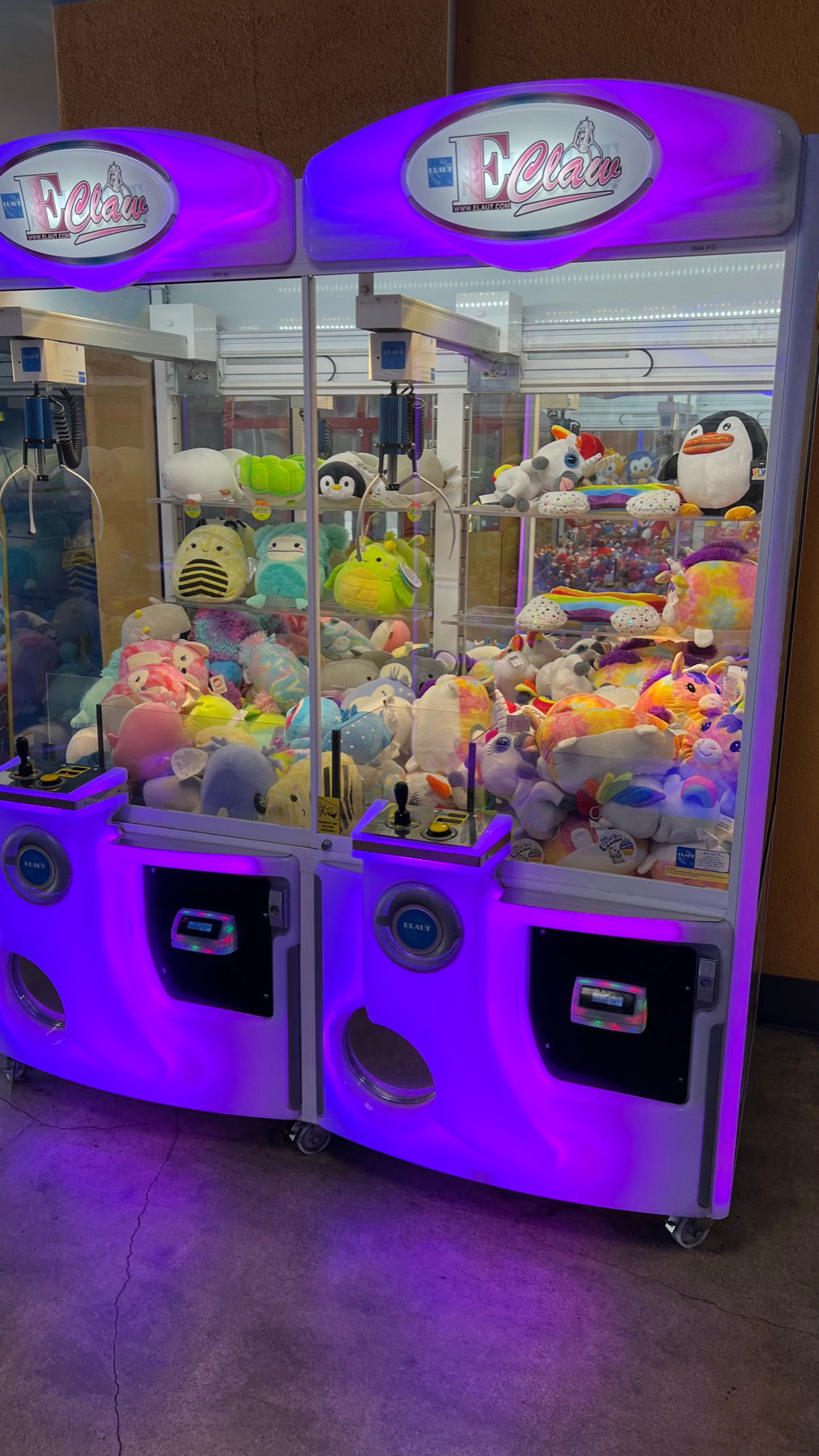 Boardwalk Arcade E-Claw Stuffed Animals