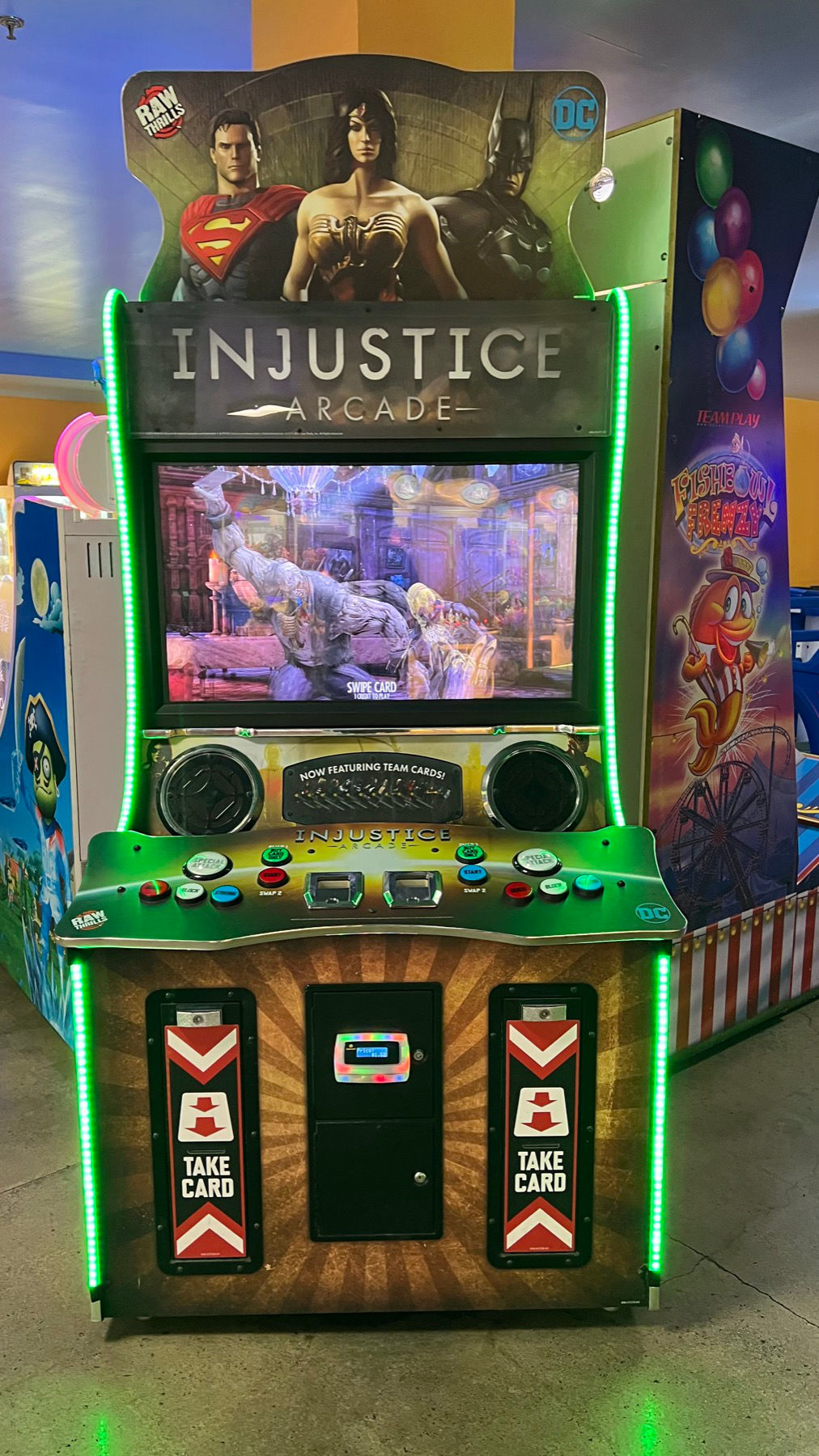 Boardwalk Arcade Injustice Arcade