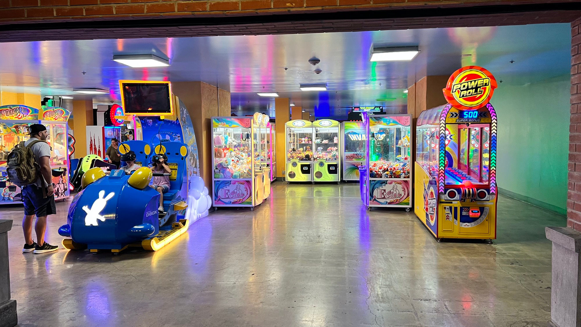 Boardwalk Arcade Looking In