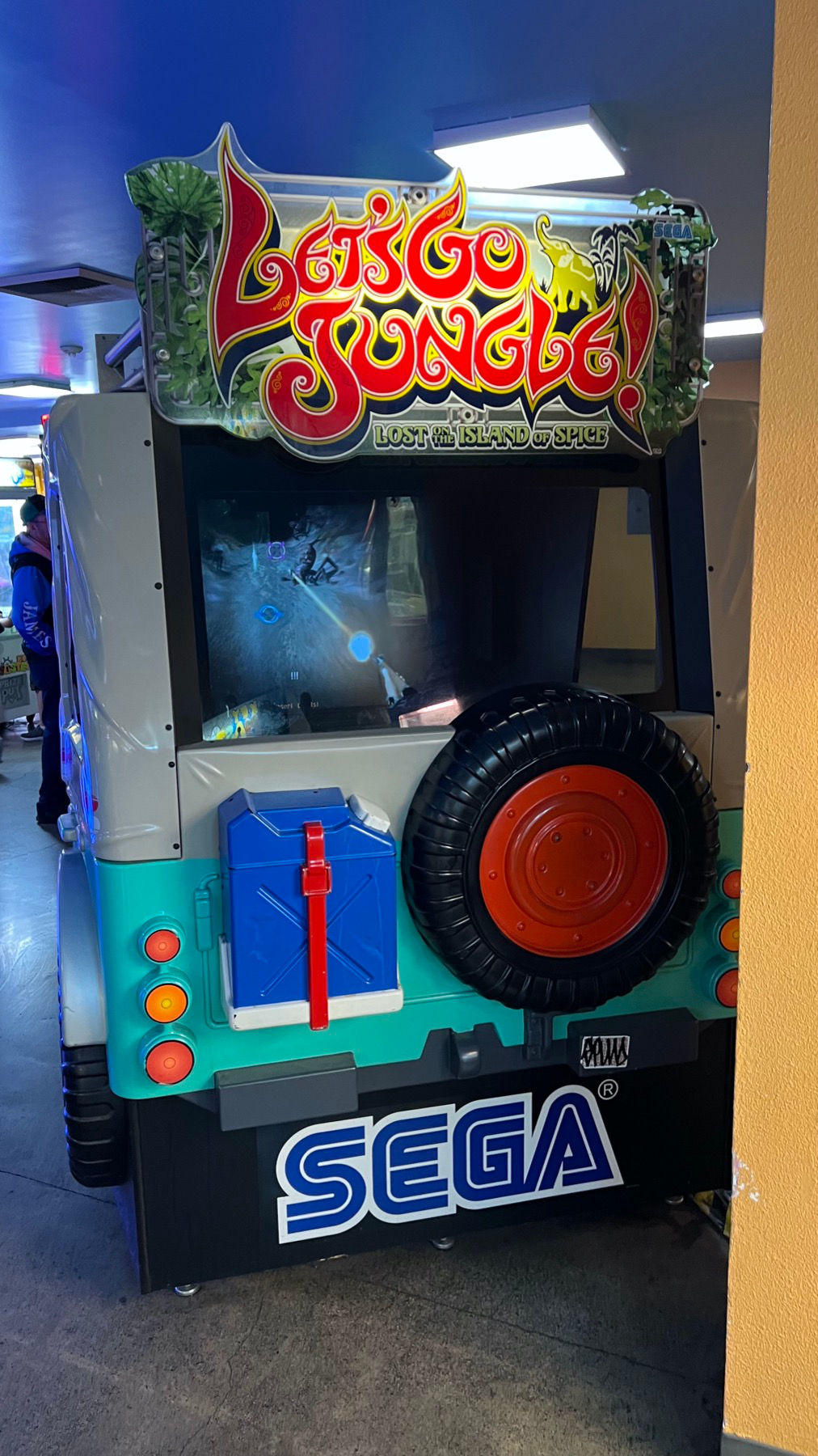 Boardwalk Arcade Sega Let's Go Jungle