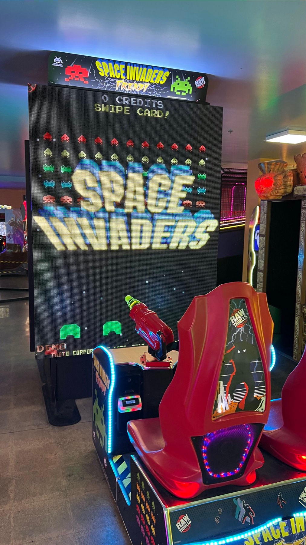 Boardwalk Arcade Space Invaders Frenzy