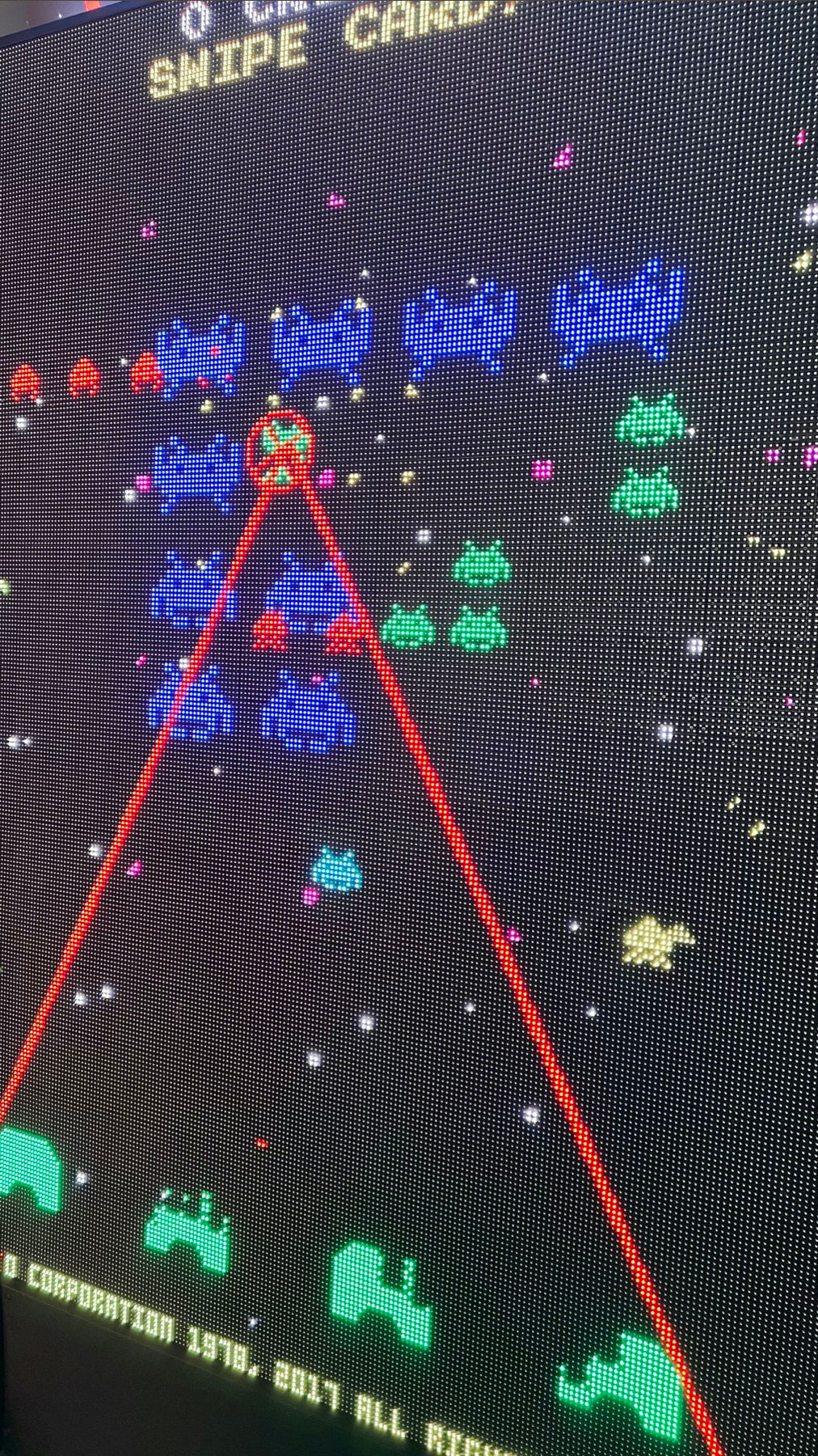 Boardwalk Arcade Space Invaders Frenzy