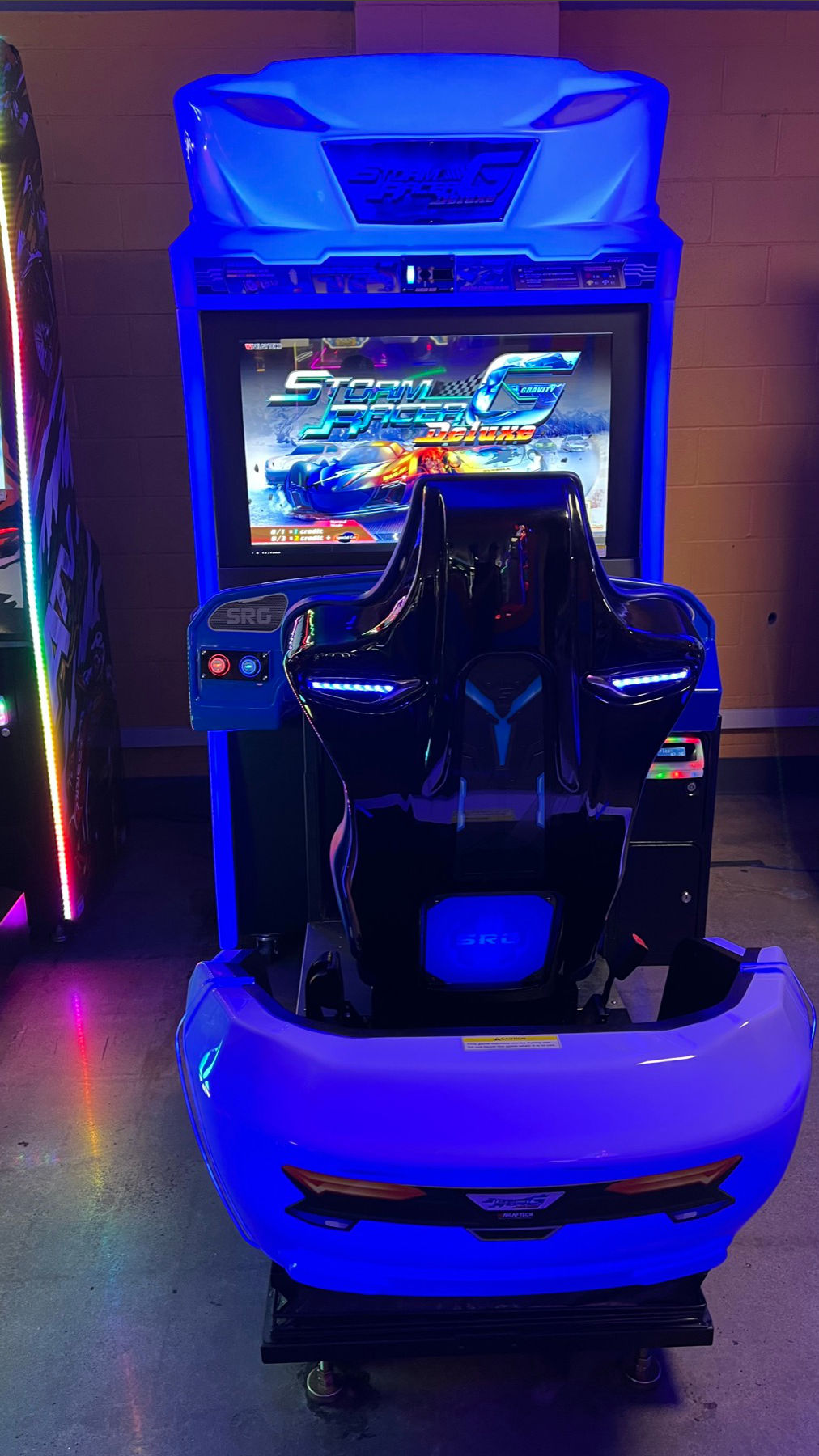 Boardwalk Arcade Storm Racer Gravity Deluxe
