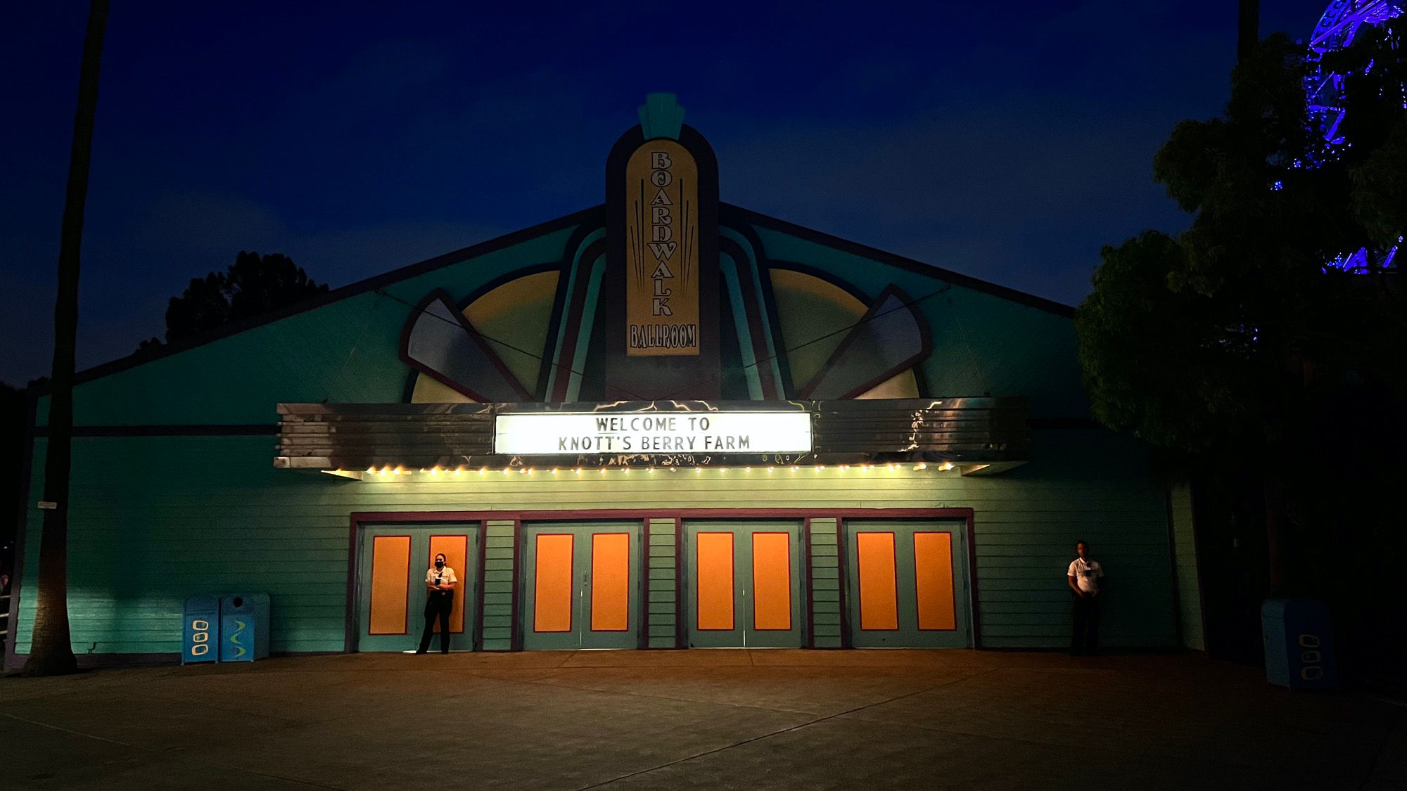 Boardwalk Ballroom at Night