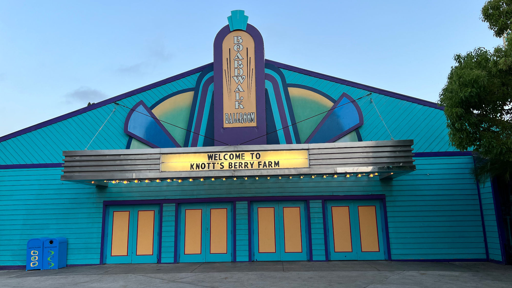 Boardwalk Ballroom at Sunset