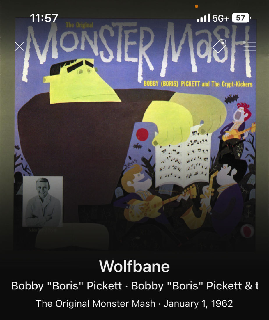 Bobby Boris Pickett Wolfbane