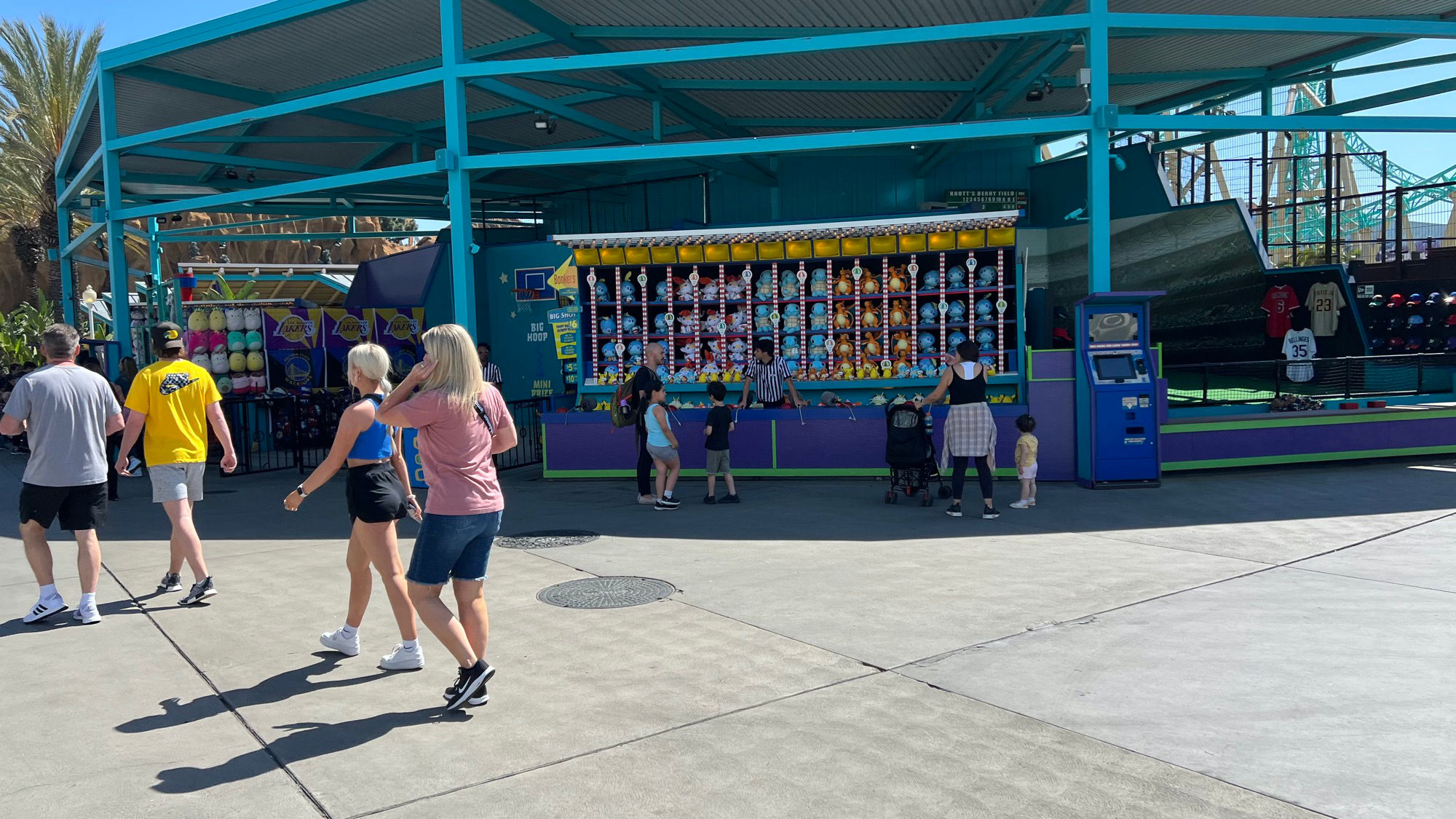 In the Boardwalk Games Area Bonkers in the Boardwalk Games Area