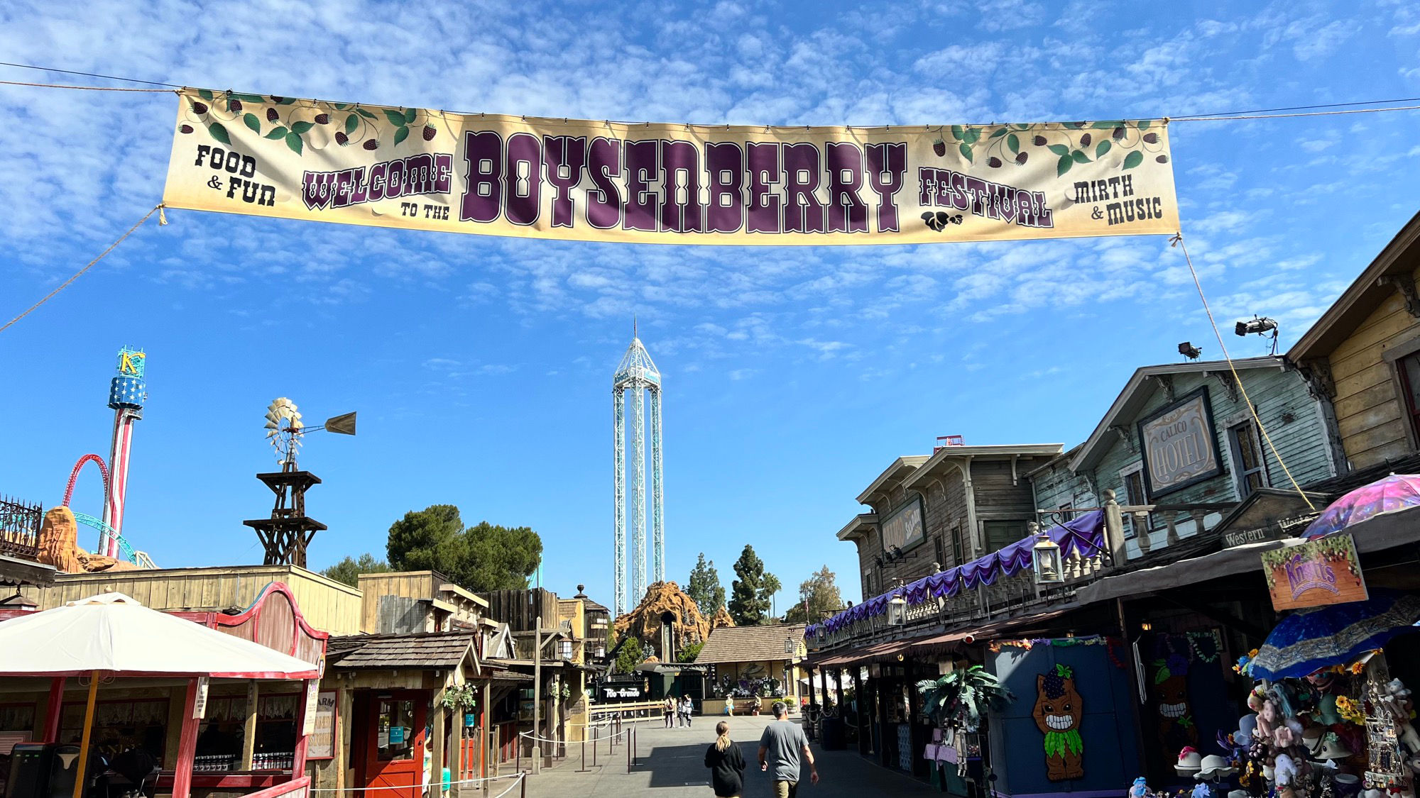 Boysenberry Festival Banner Boysenberry Festival Banner