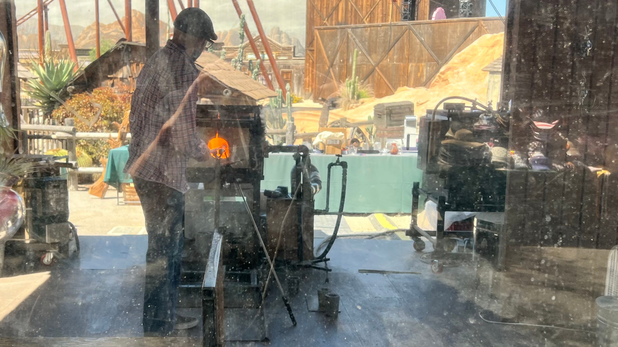 Boysenberry Festival Blowing Glass