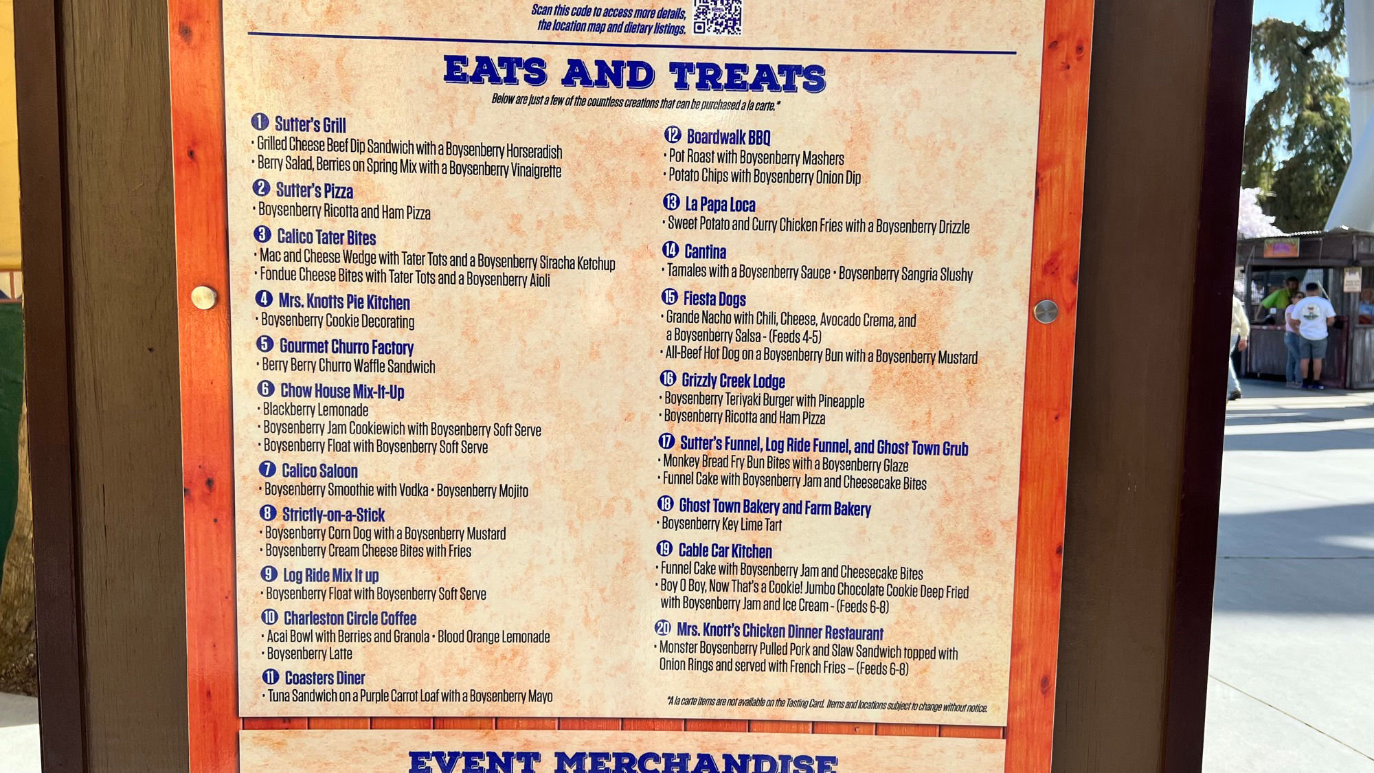 Eats and Treats Boysenberry Festival Eats and Treats