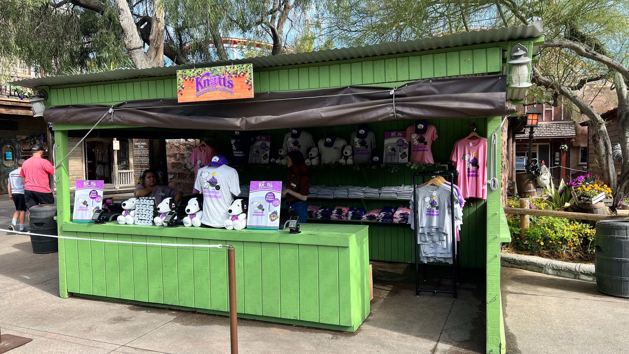 Boysenberry Festival Event T-Shirt Booth