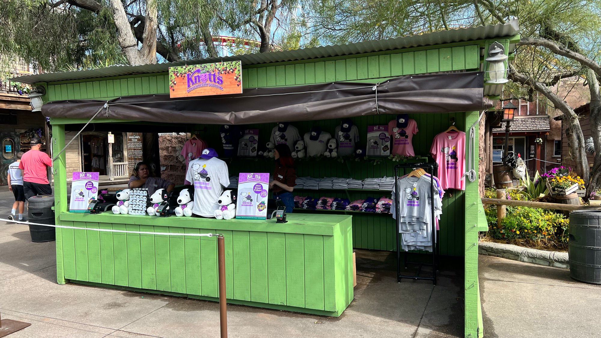 Event T-Shirt Booth Boysenberry Festival Event T-Shirt Booth