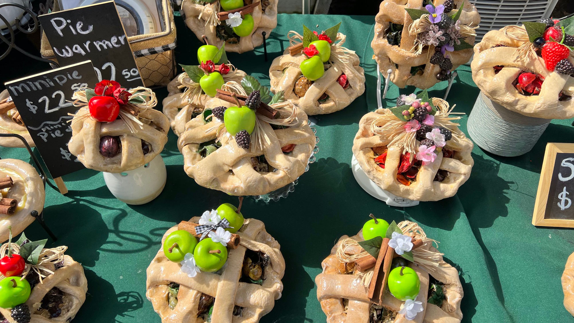 Scented Potpourri Pies Boysenberry Festival Scented Potpourri Pies