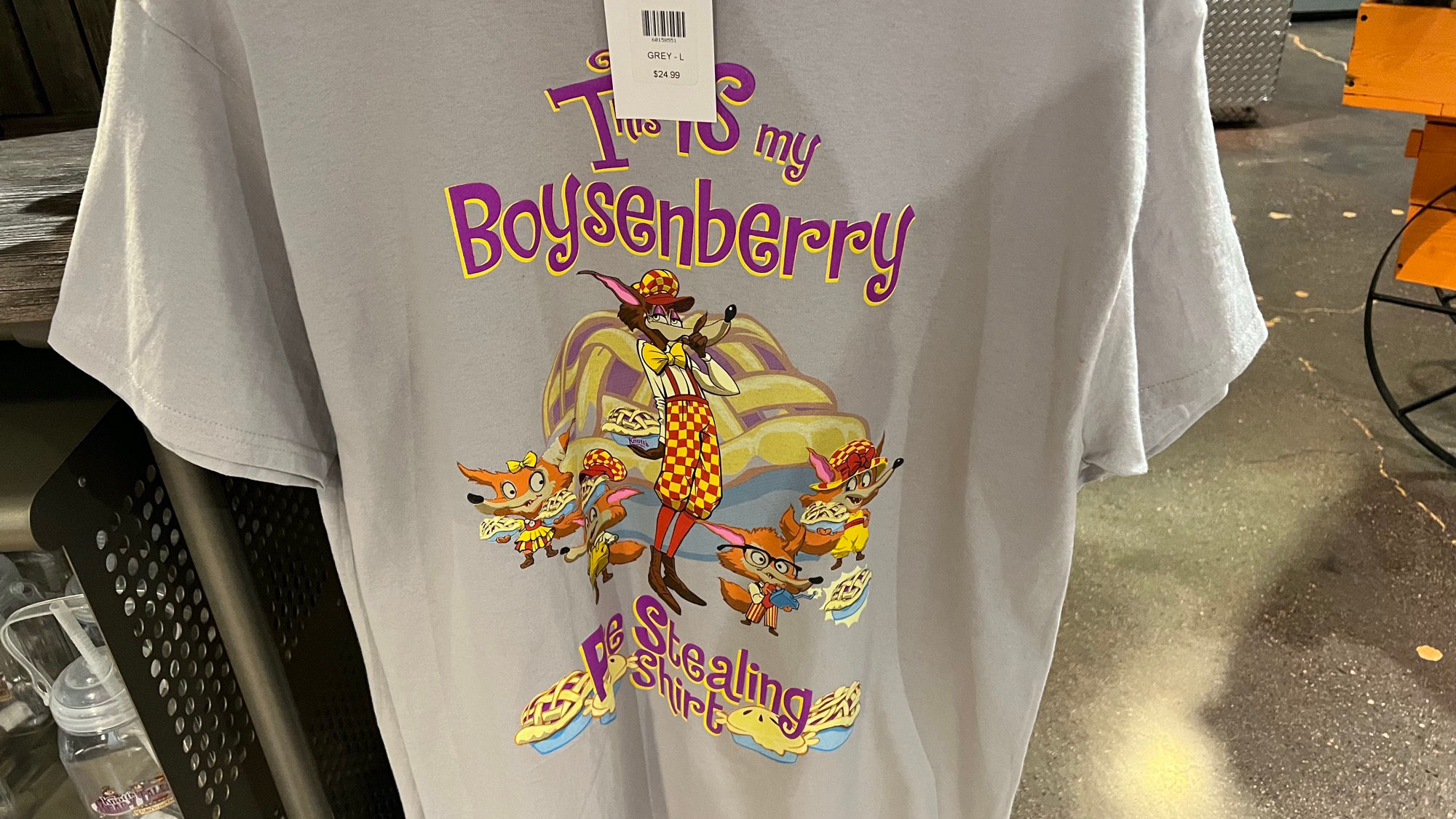 Boysenberry Pie Stealing Shirt Boysenberry Pie Stealing Shirt