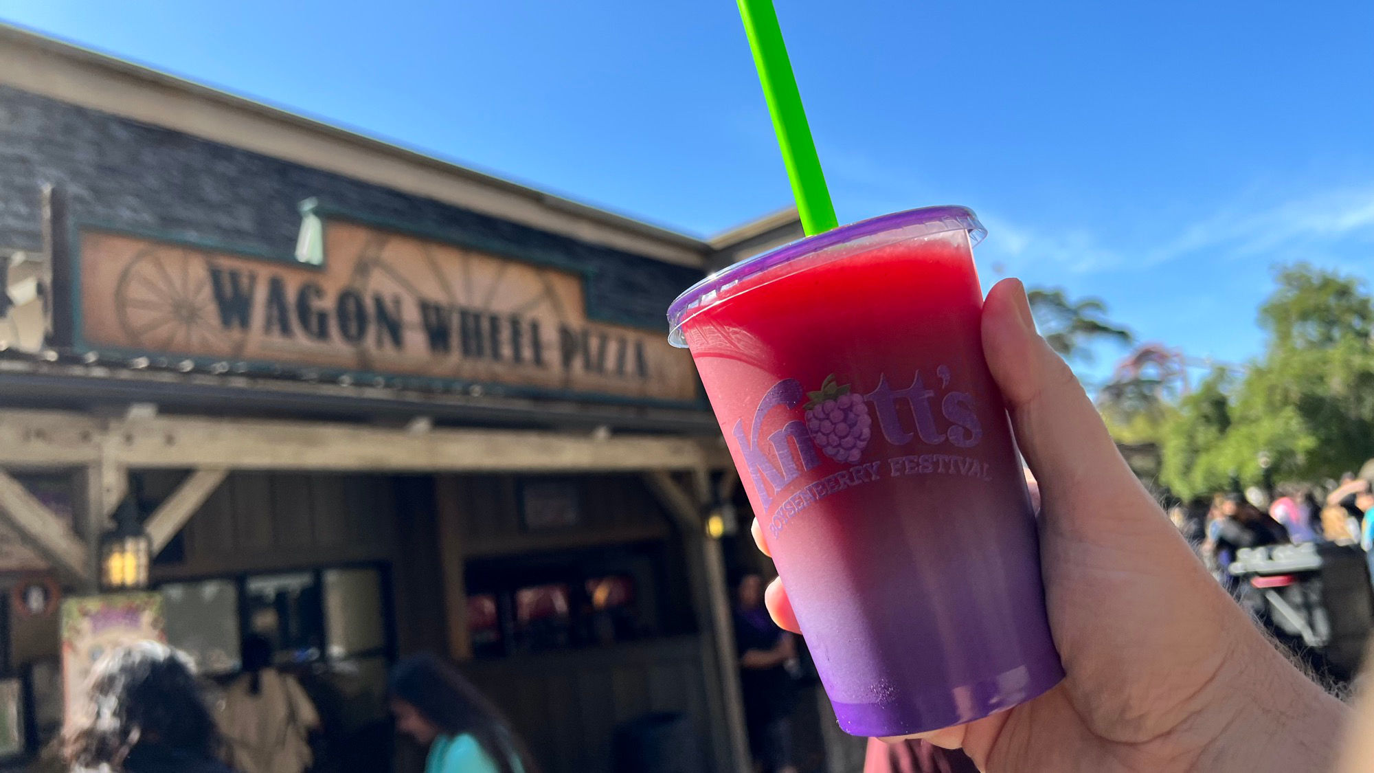 Boysenberry & Pomegranate Smoothie Available at Wagon Wheel Pizza