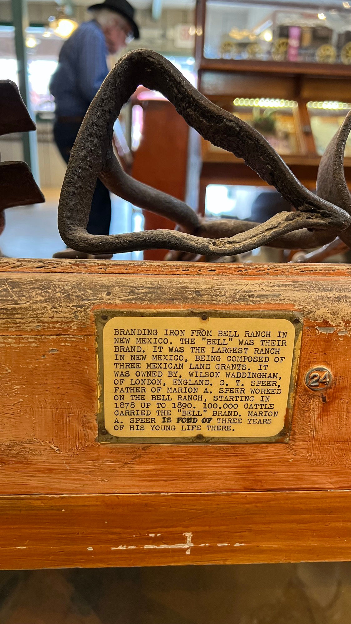 Bell Branding Irons Bell