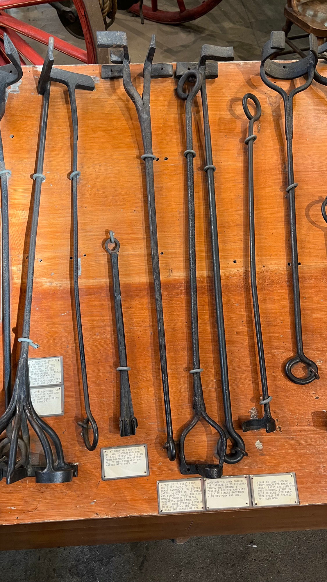 J Y Branding Irons J Y