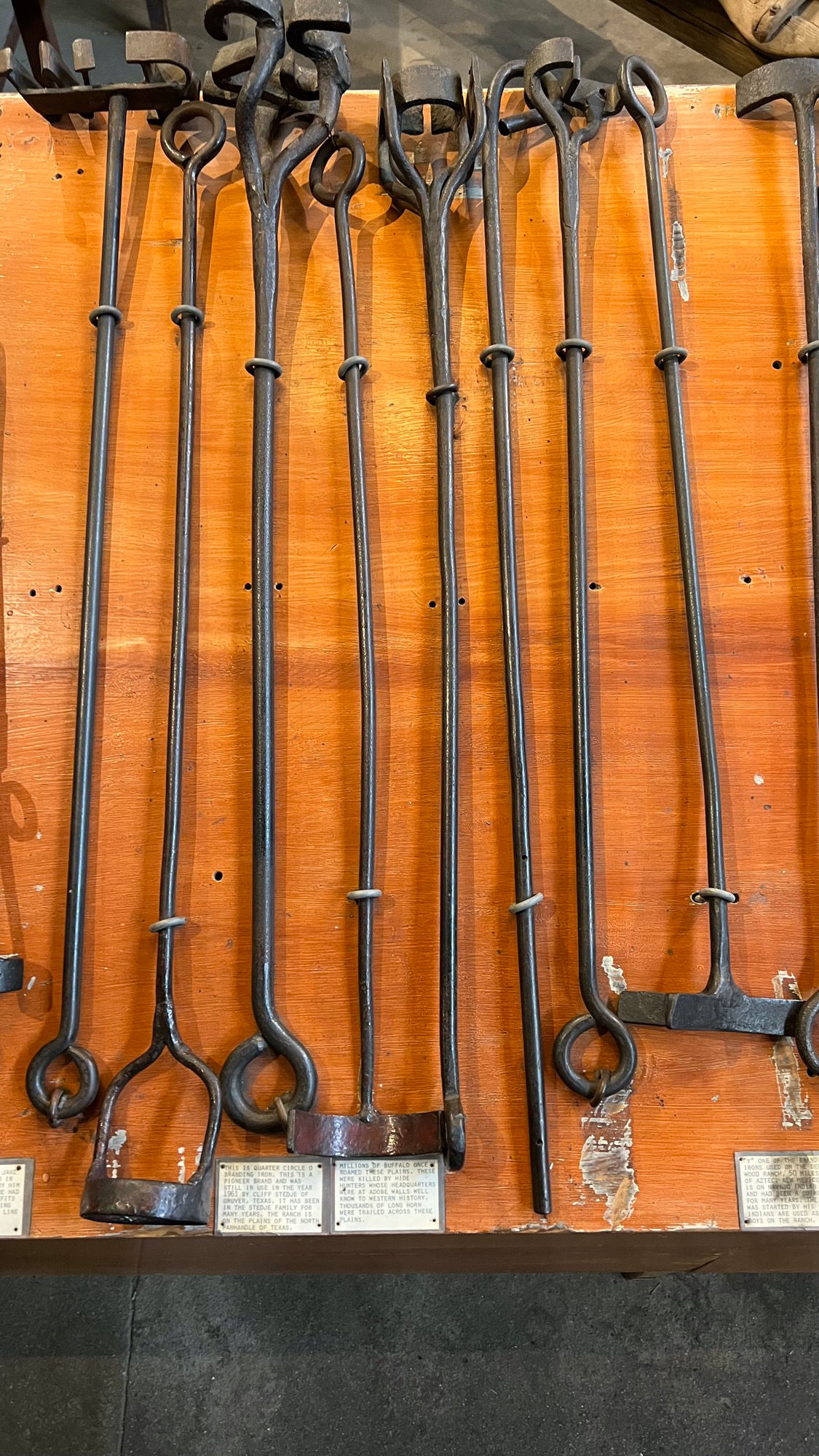 Quarter Circle O Branding Irons Quarter Circle O
