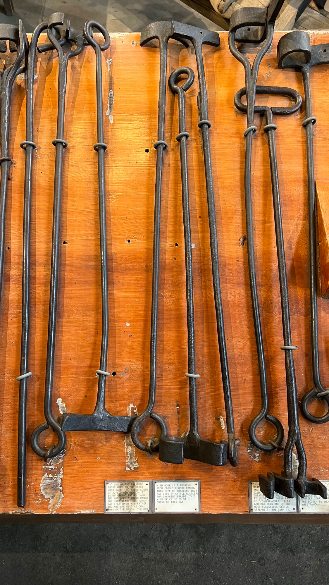 Y Branding Irons Y