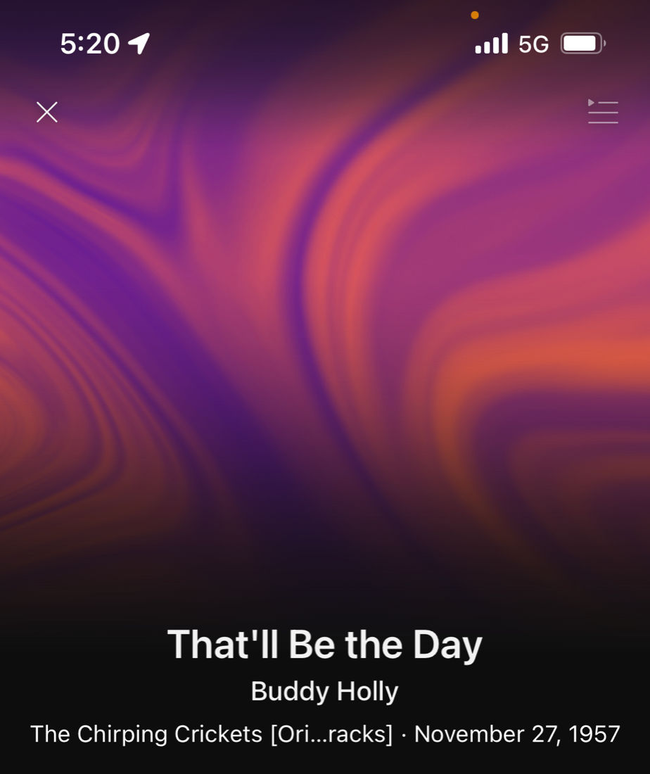 Buddy Holly That'll Be the Day