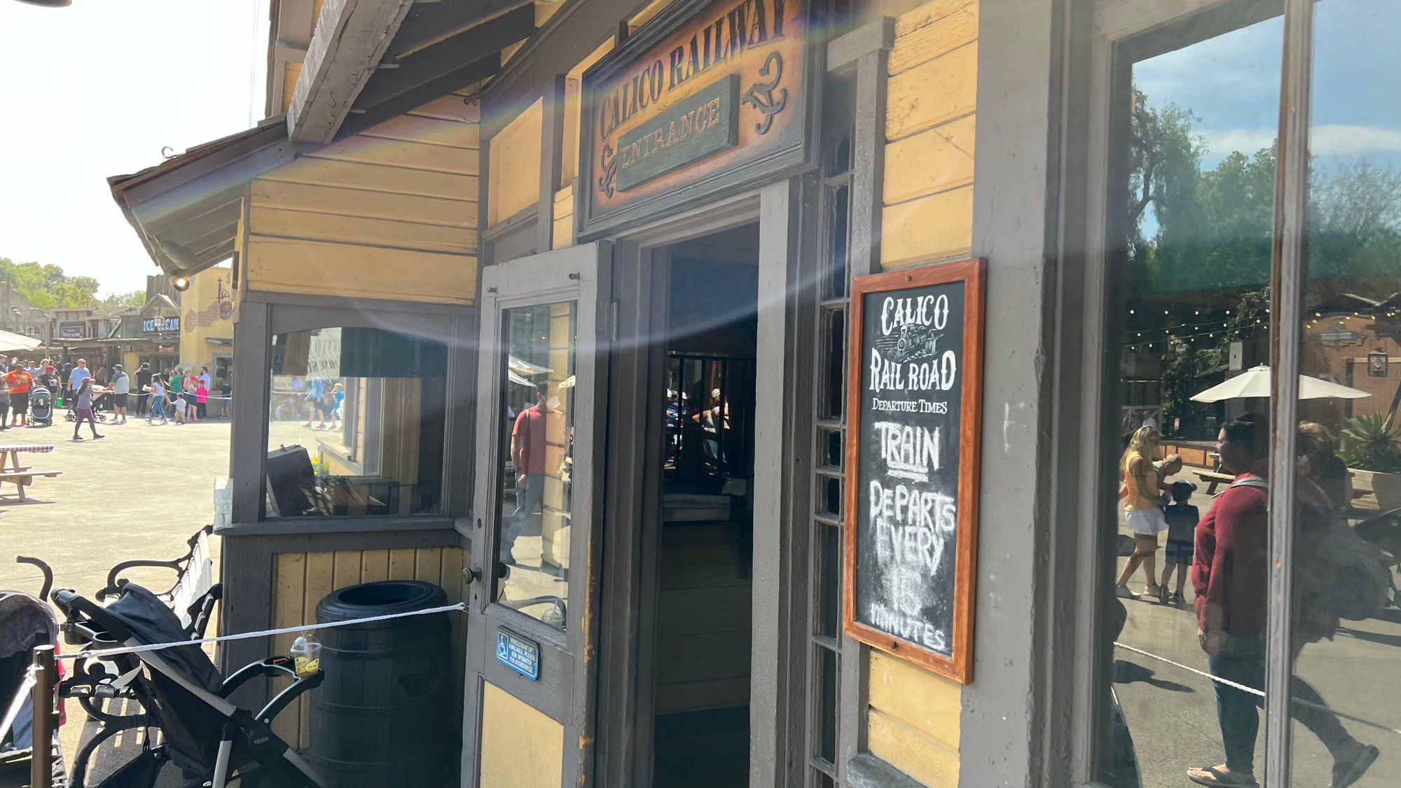 Entrance Calico Railroad Entrance