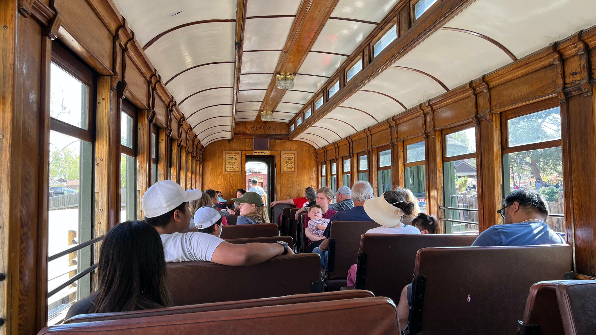 On Board Calico Railroad on Board