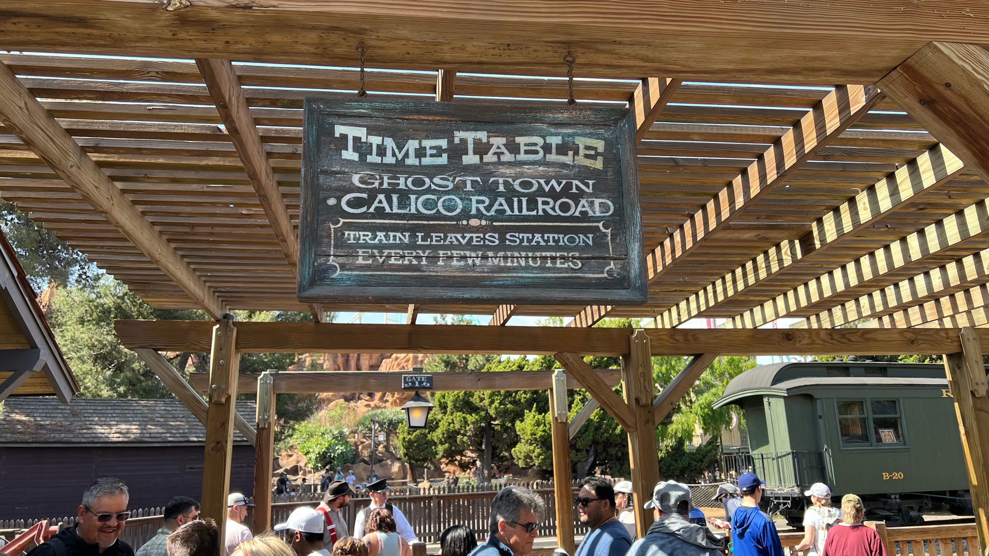 Time Table Calico Railroad Time Table