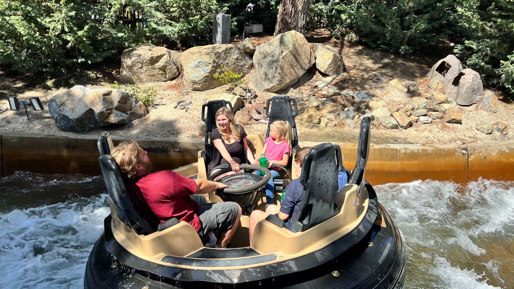 Calico River Rapids Splash