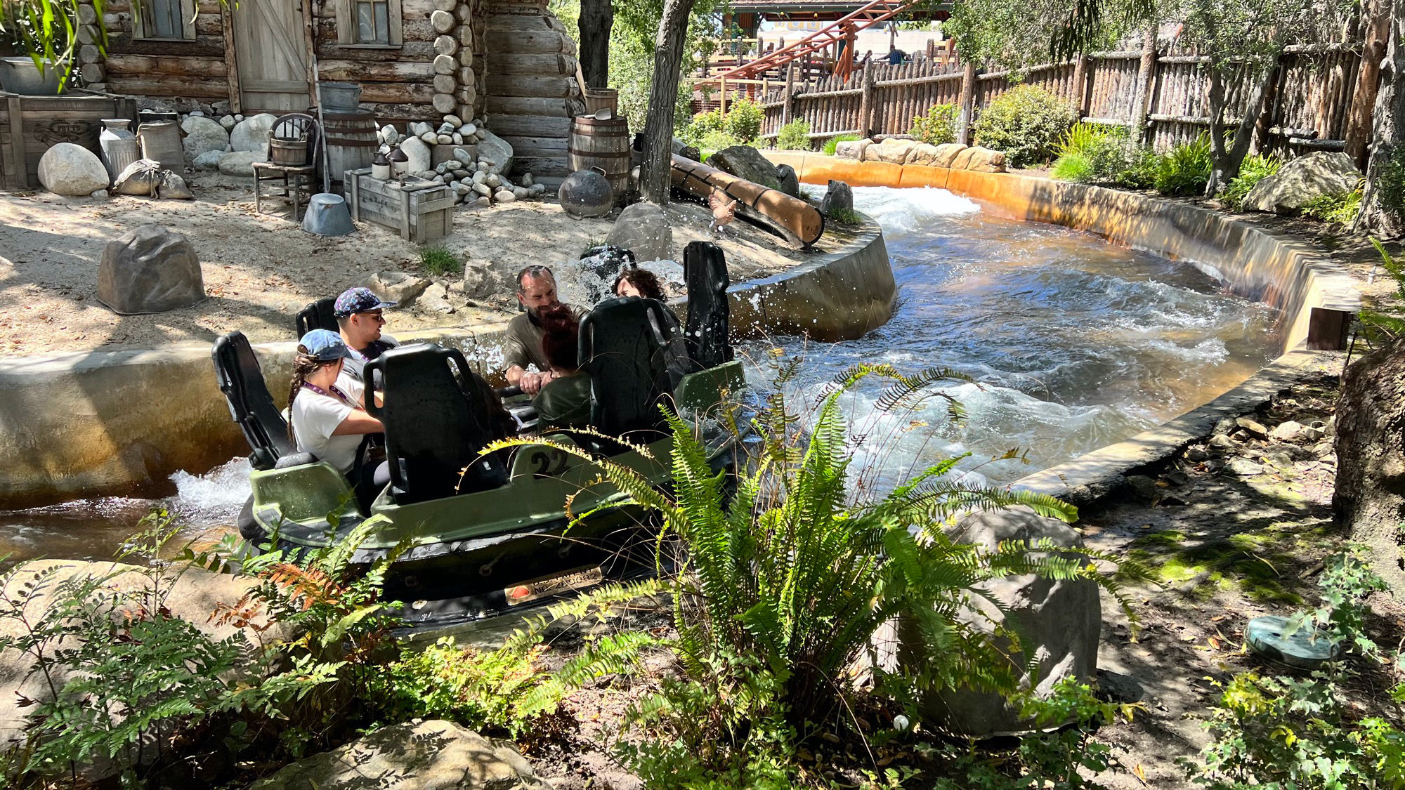 Calico River Rapids Splash
