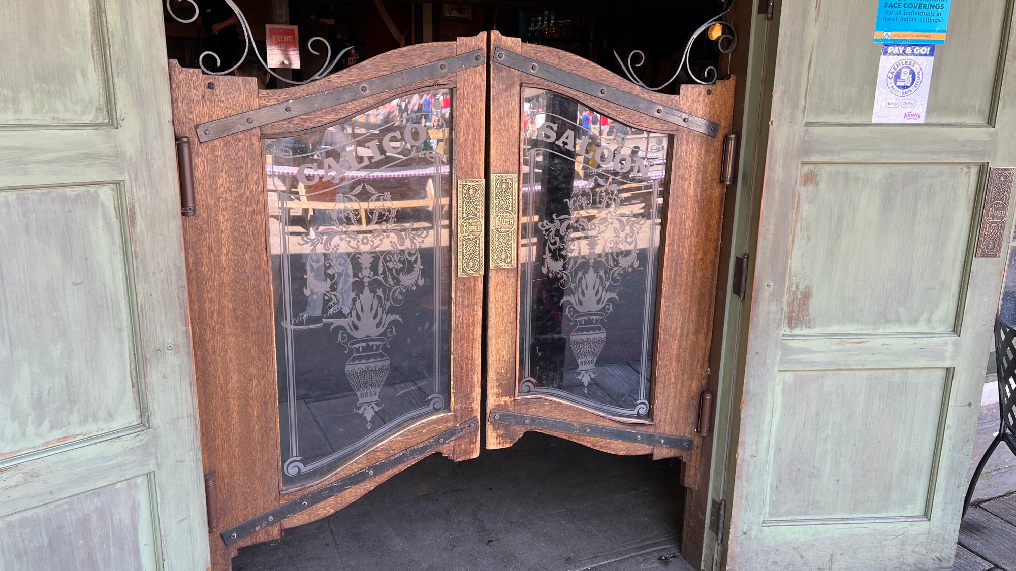 Calico Saloon Doors Calico Saloon Door