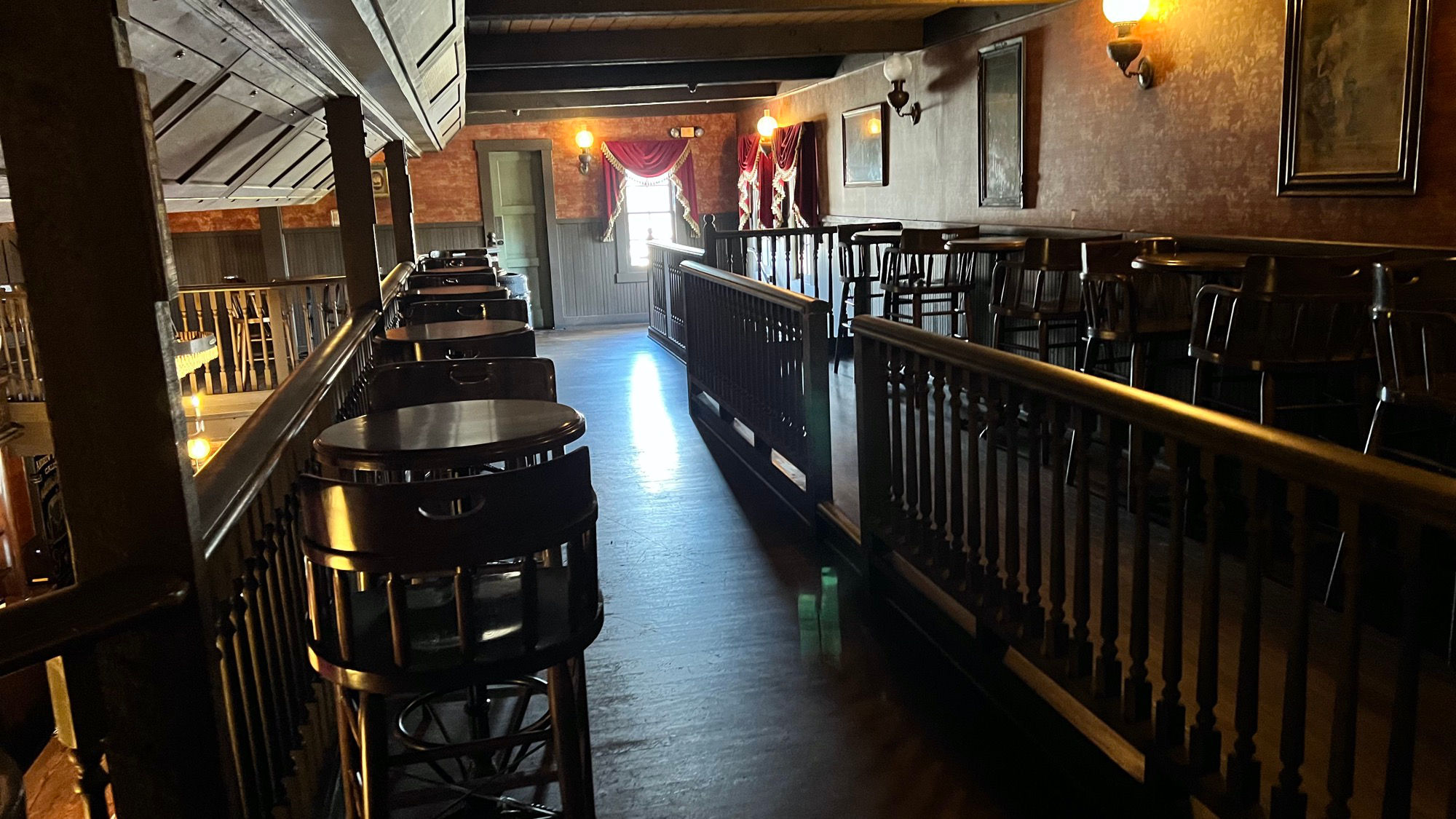 Upstairs Tables and Chairs Calico Saloon Upstairs Tables and Chairs