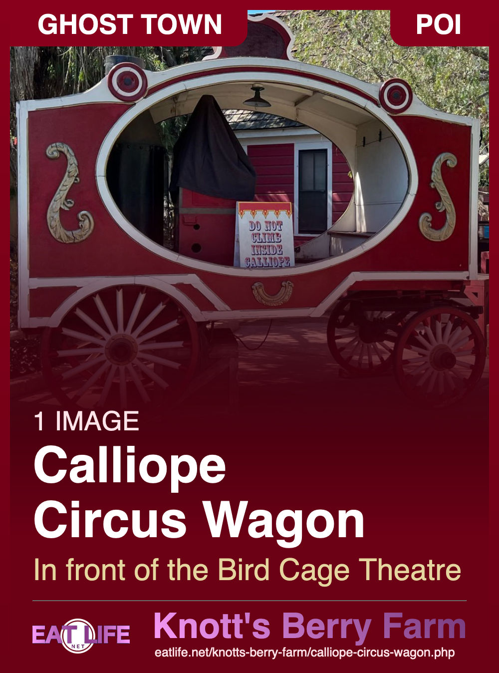 Calliope Circus Wagon