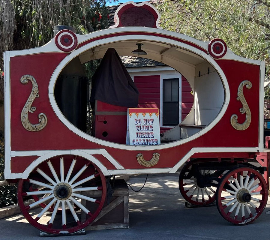 Calliope Circus Wagon