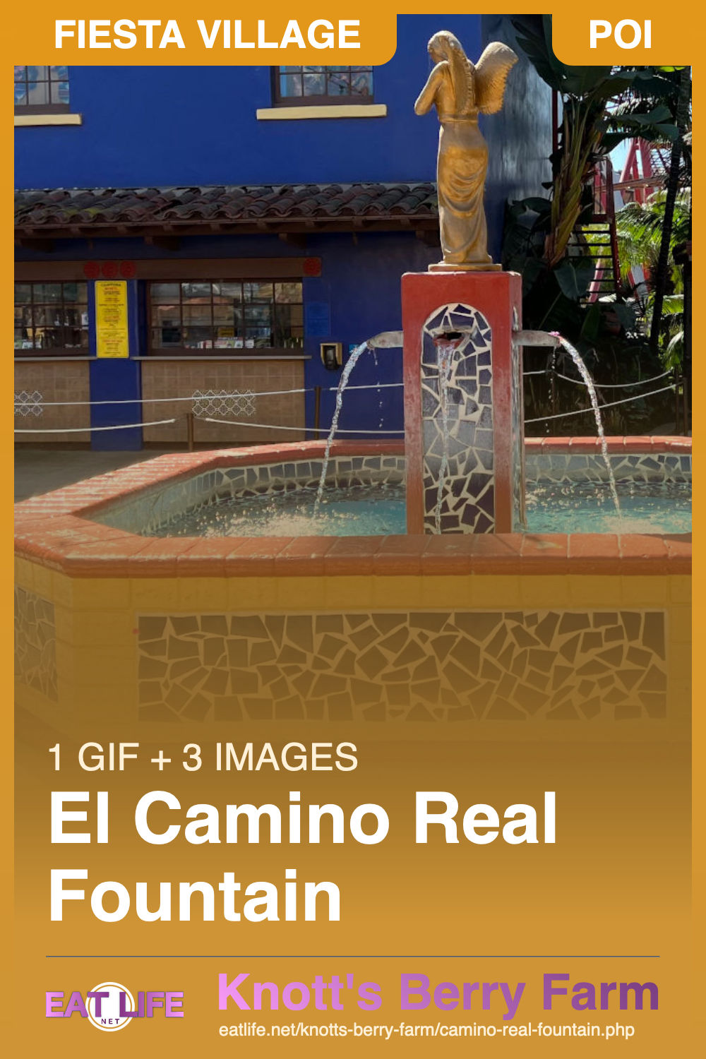 El Camino Real Fountain