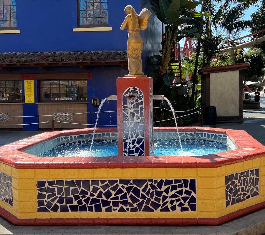 El Camino Real Fountain