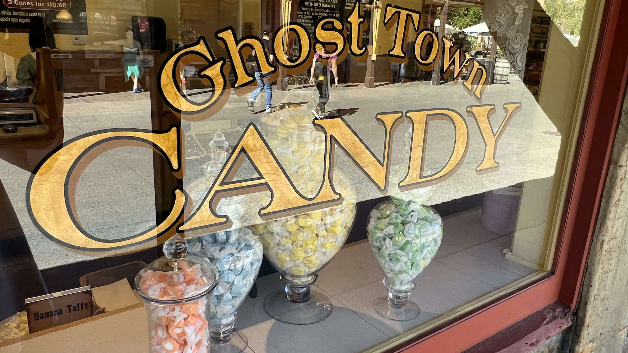 Candy Store Front Window