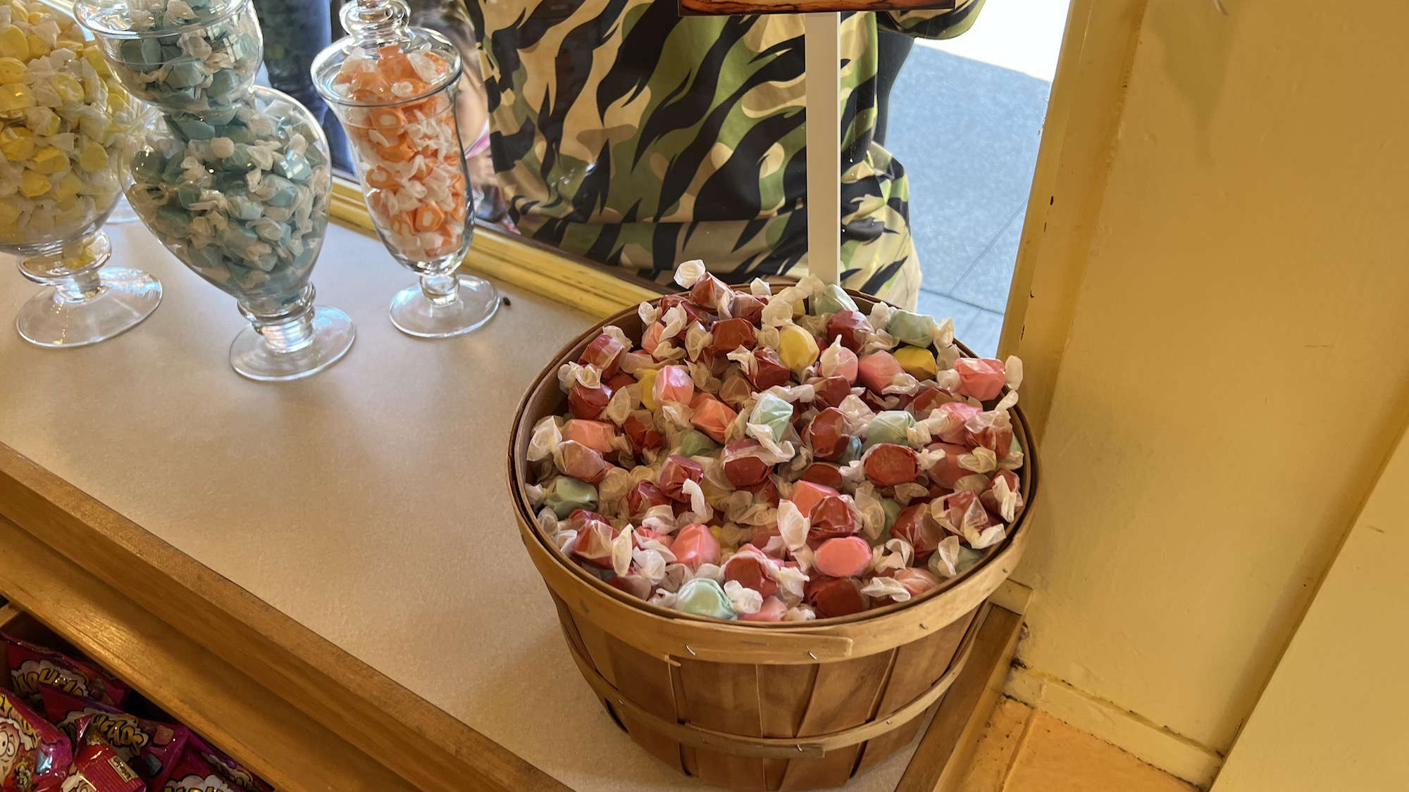 Candy Store Taffy Basket