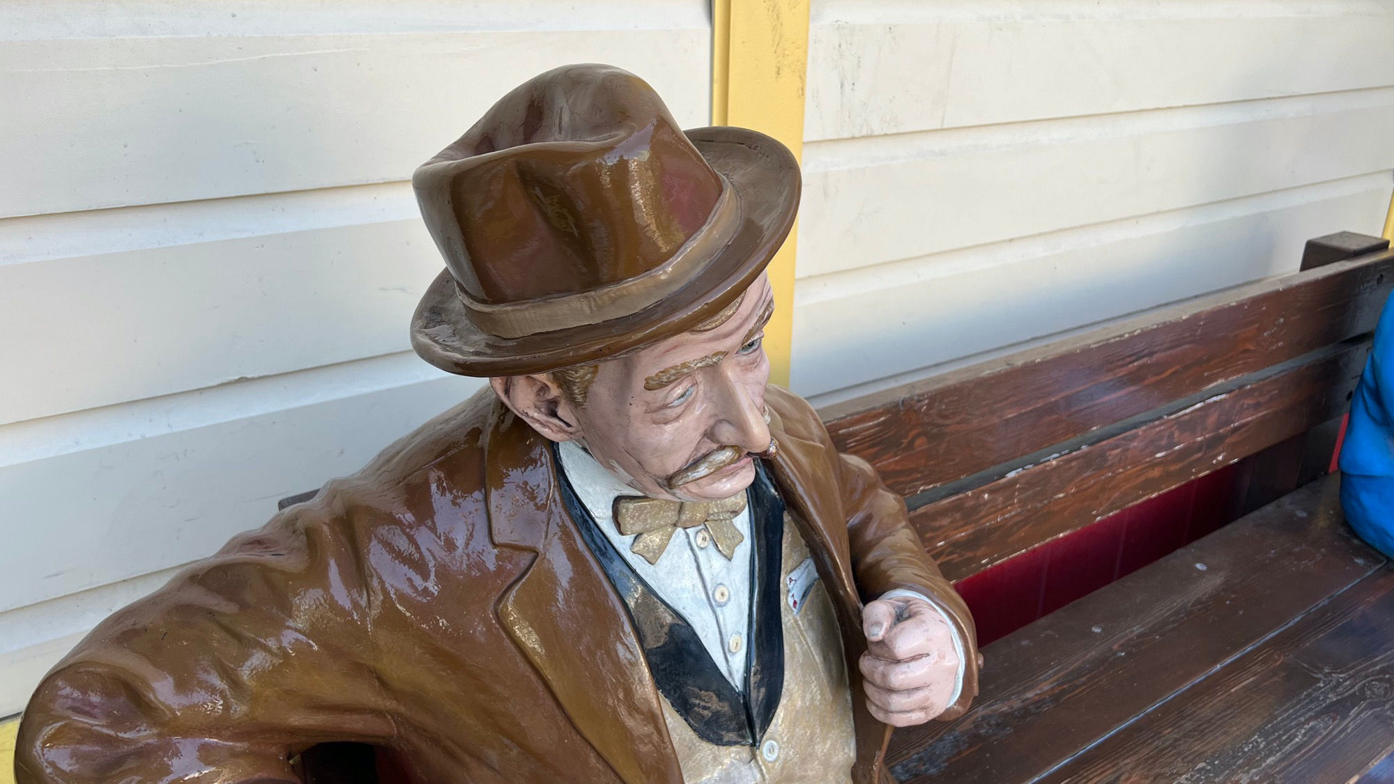 Cardshark Bench Sculpture