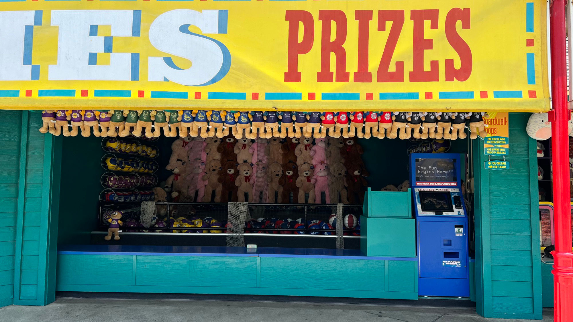 Carnival Games Boardwalk Hoops