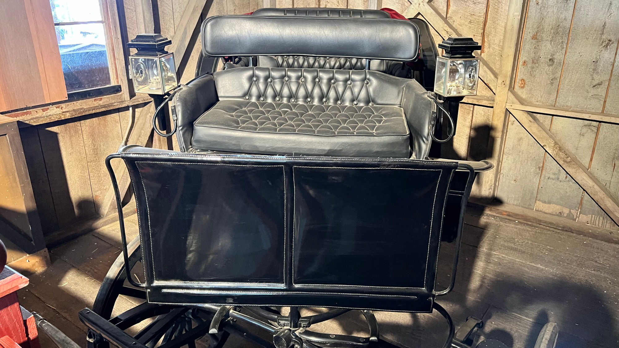 Carriages Black Upholstery