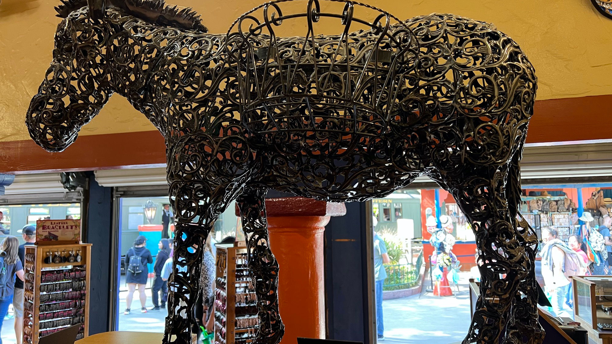 Casa California Filigree Metal Burro