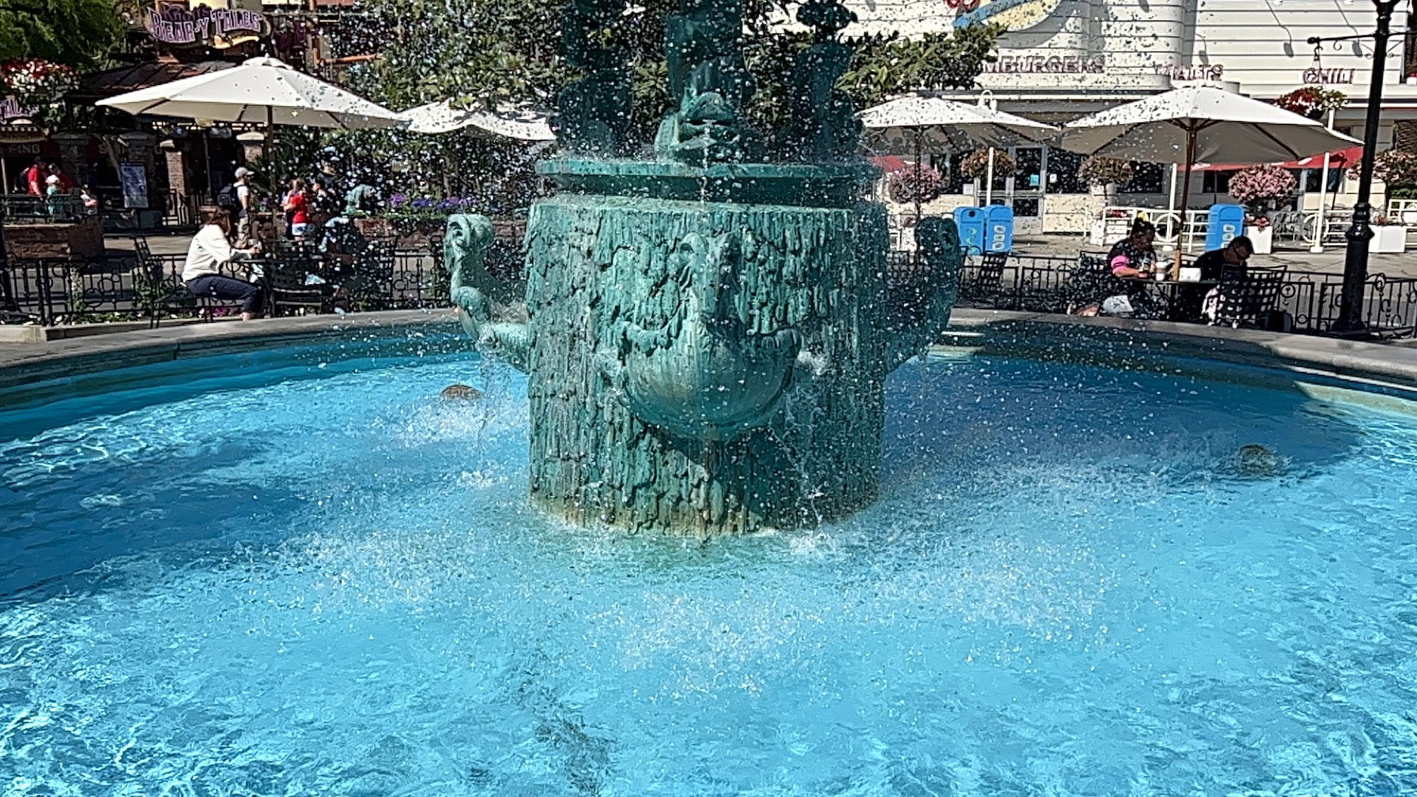 Charleston Circle Fountain Base