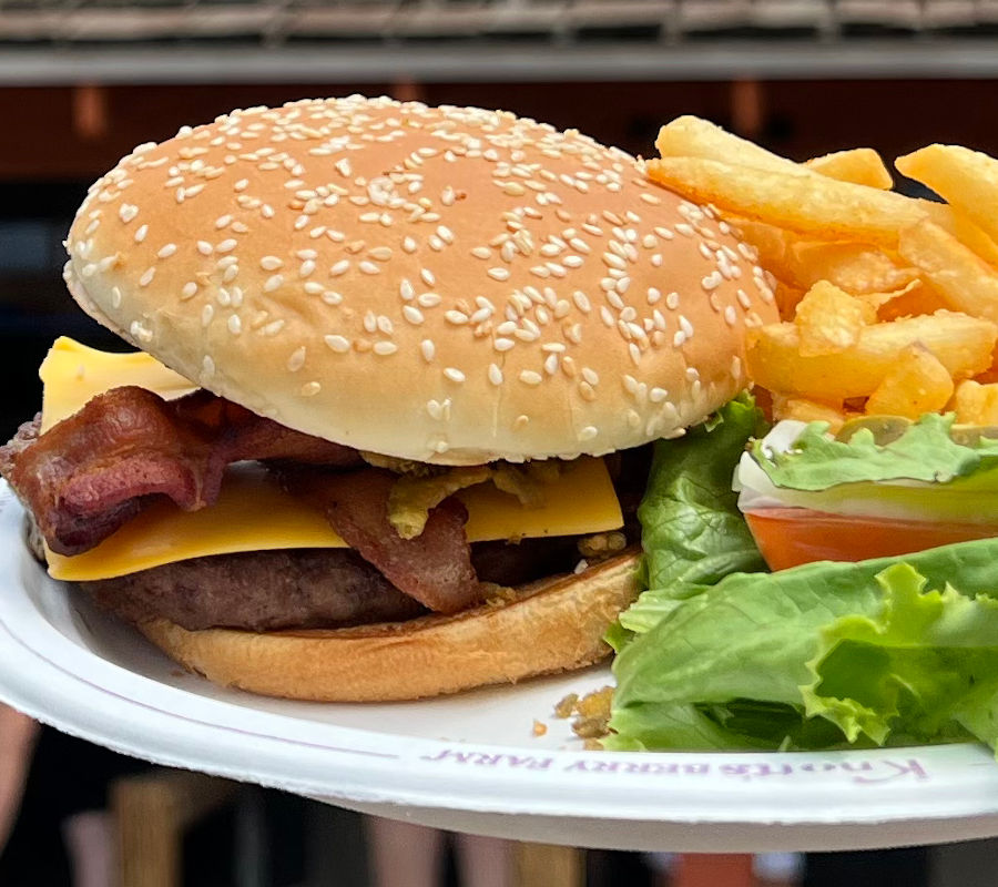 Cheeseburger Basket