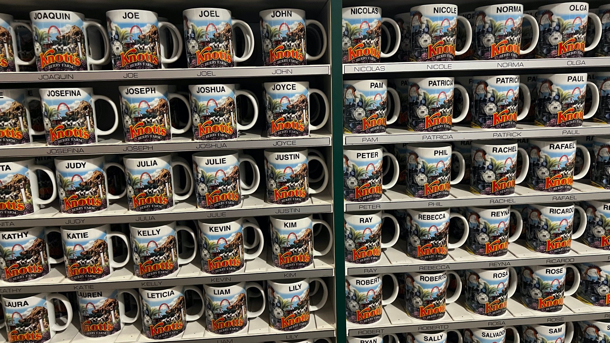 Knott's Mugs Classic Candy Knott's Mugs