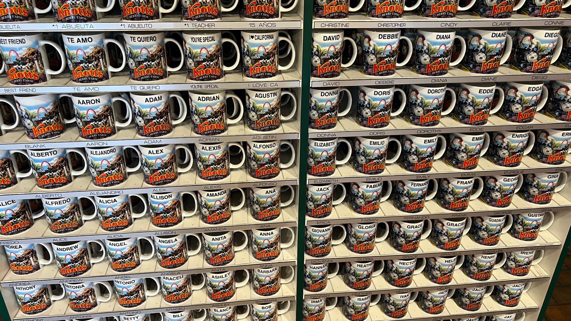 Knott's Mugs Classic Candy Knott's Mugs