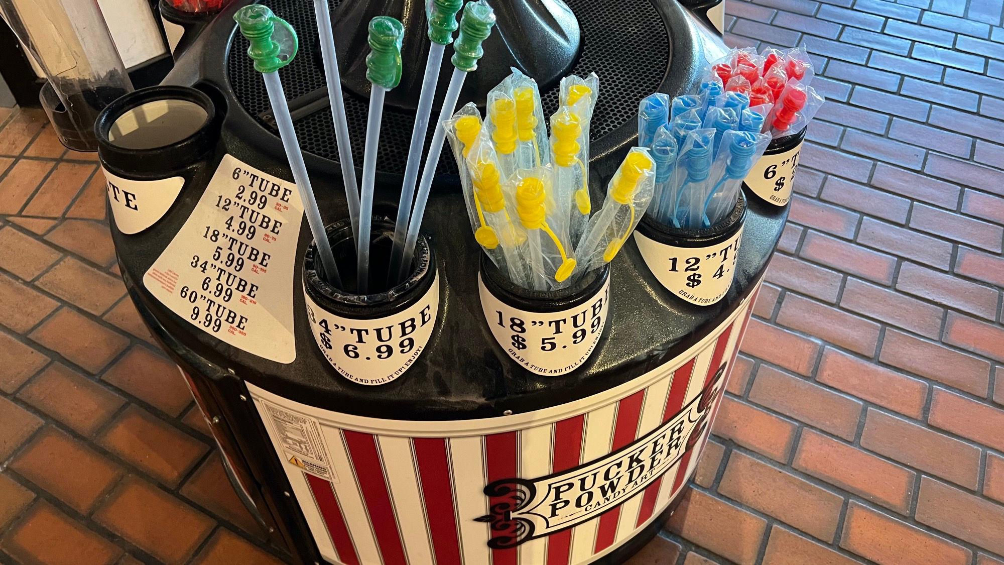 Pucker Powder Tubes Classic Candy Pucker Powder Tubes